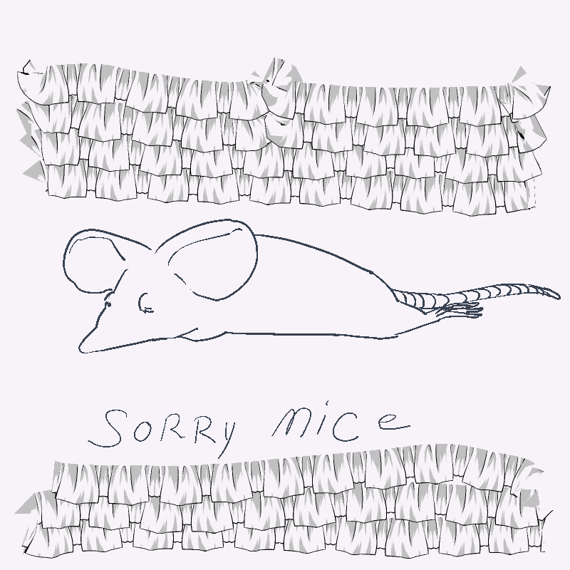 sorry mice